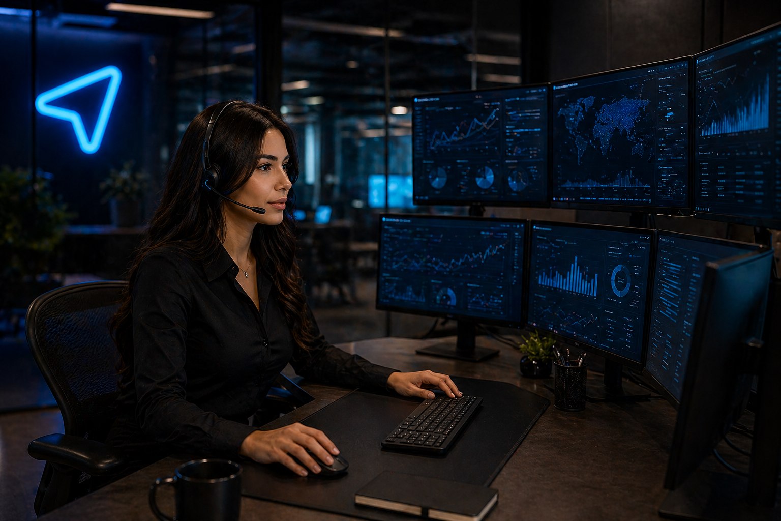 Central de monitoramento OnTrack
